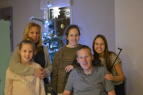 Wim, Natacha, ALS, patient, Lise, Britt, Xanthe
